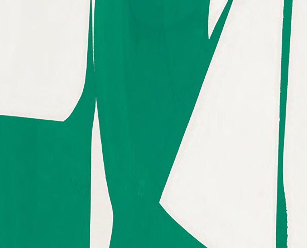 Covers 13 Green - Joanne Freeman - Abstract Painting - Ideelart