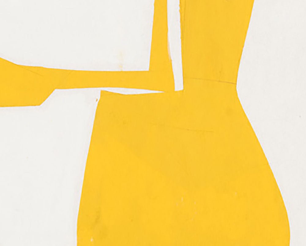 Covers 13 Yellow - Joanne Freeman - Abstract Painting - Ideelart