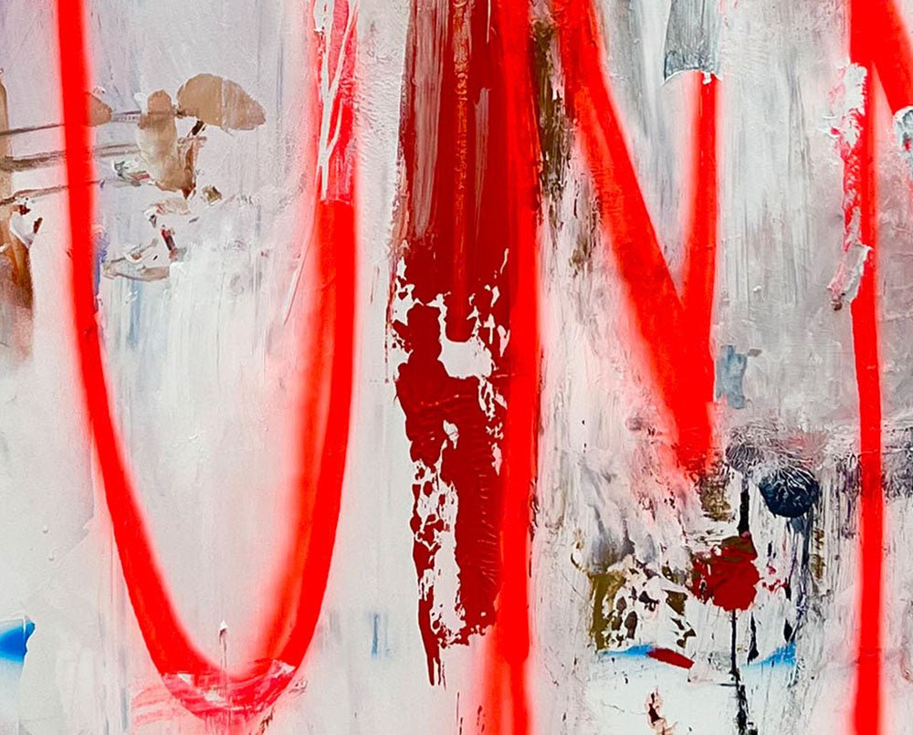 The Shape Of Punk To Come - Tommaso Fattovich - Abstract Painting - Ideelart