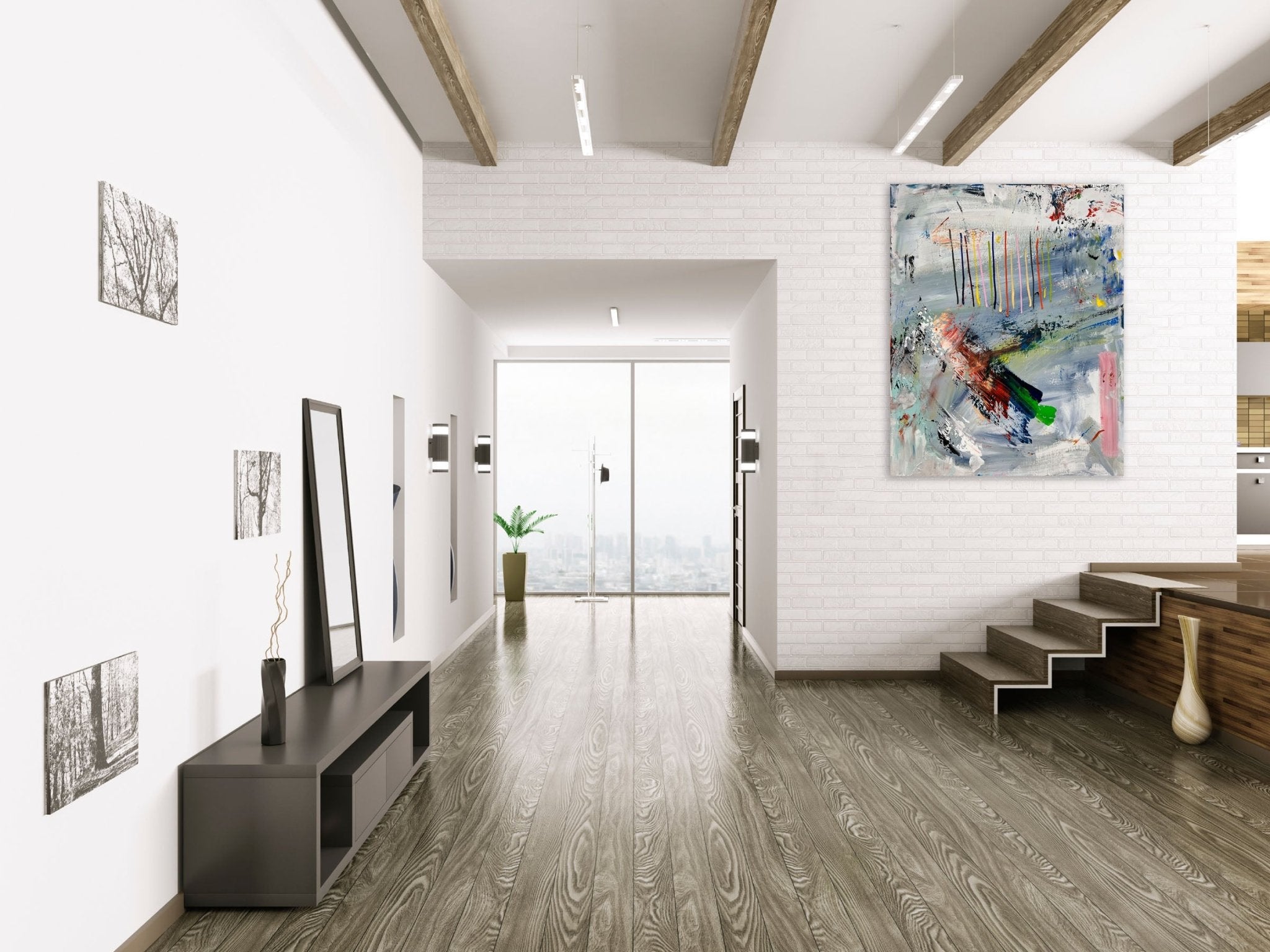 Yoppa - Tommaso Fattovich - Abstract Painting - Ideelart