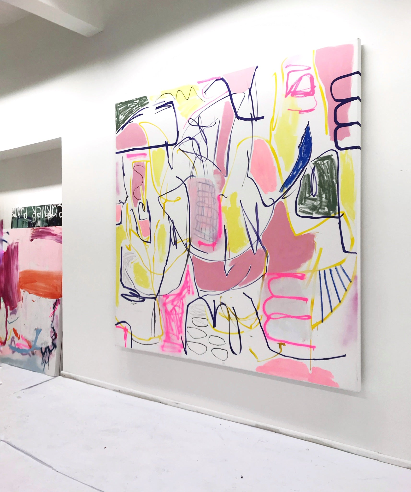 Living the high life - Manuela Karin Knaut - Abstract Painting - Ideelart