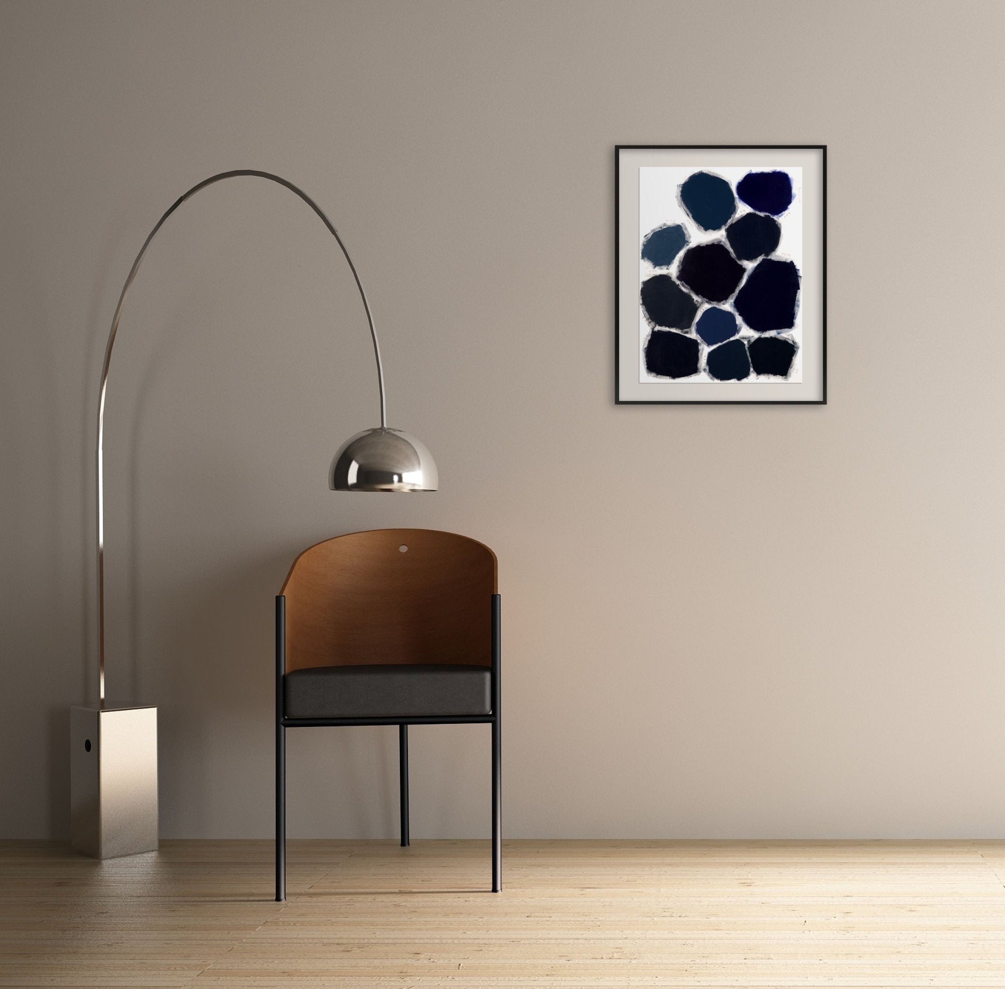 dr not yet 45 - Kyong Lee - Abstract Painting - Ideelart