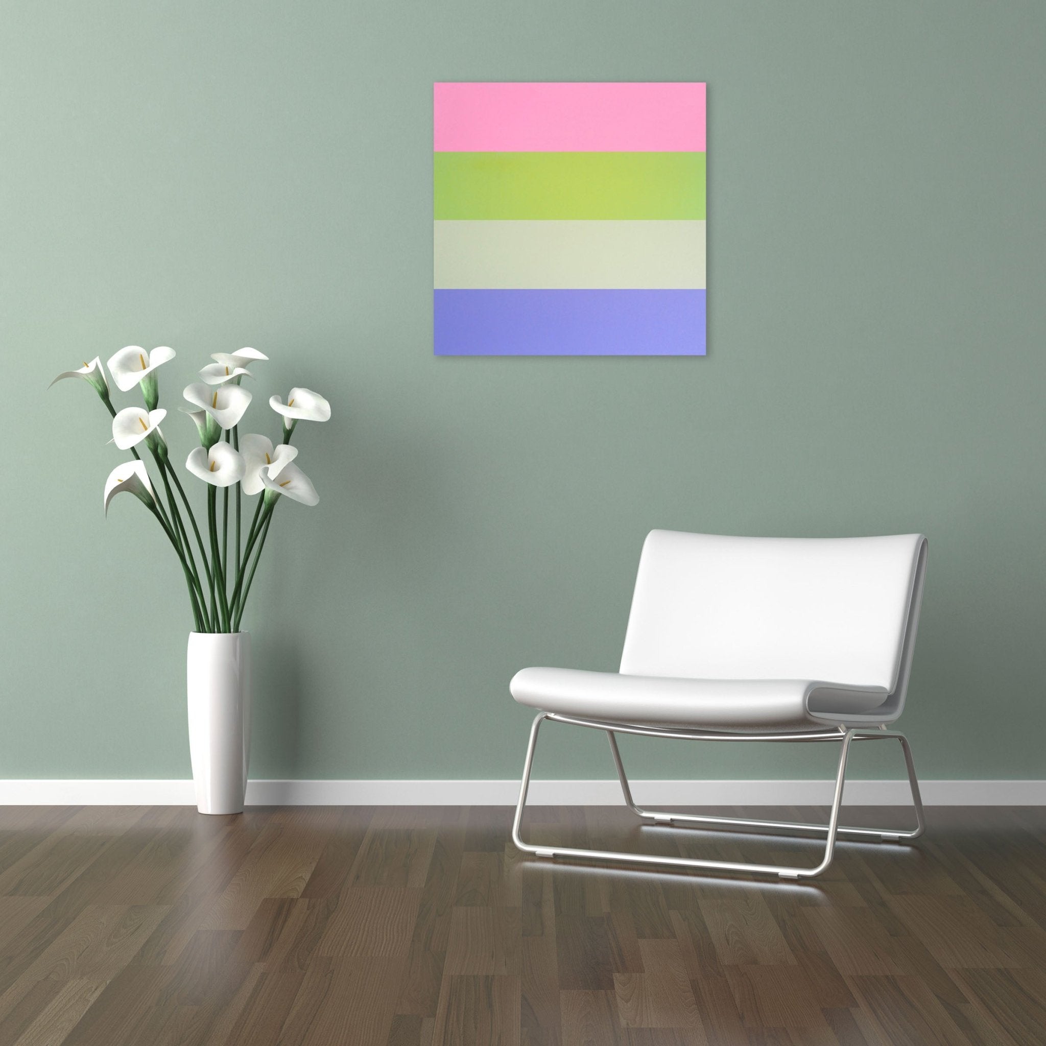 Fruit Loop - Brent Hallard - Abstract Painting - Ideelart