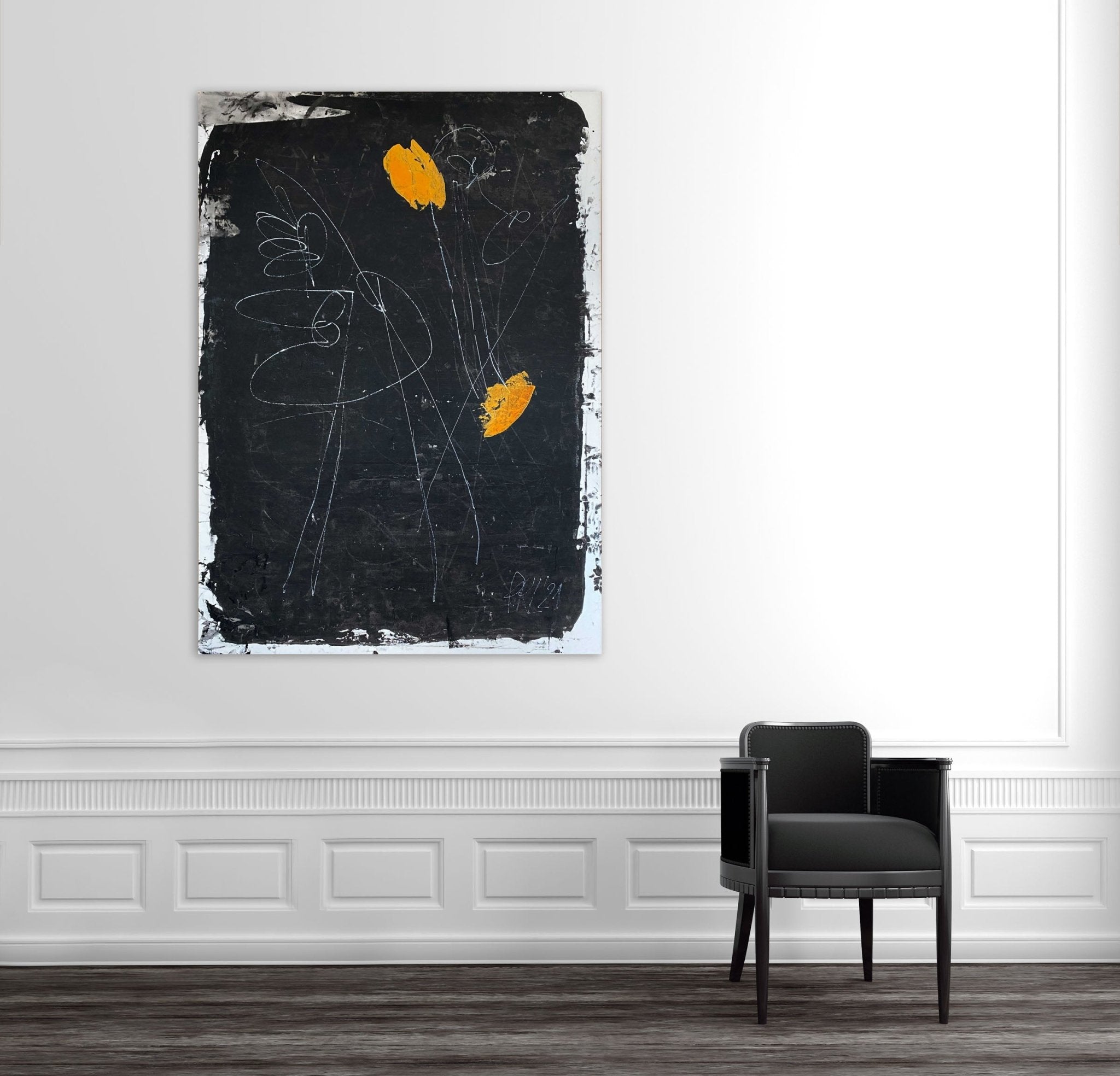 Helen's Dance - Paul Landauer - Abstract Painting - Ideelart