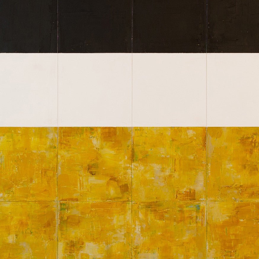 Overnight to Distant Cities - Matthew Langley - Abstract Painting - Ideelart