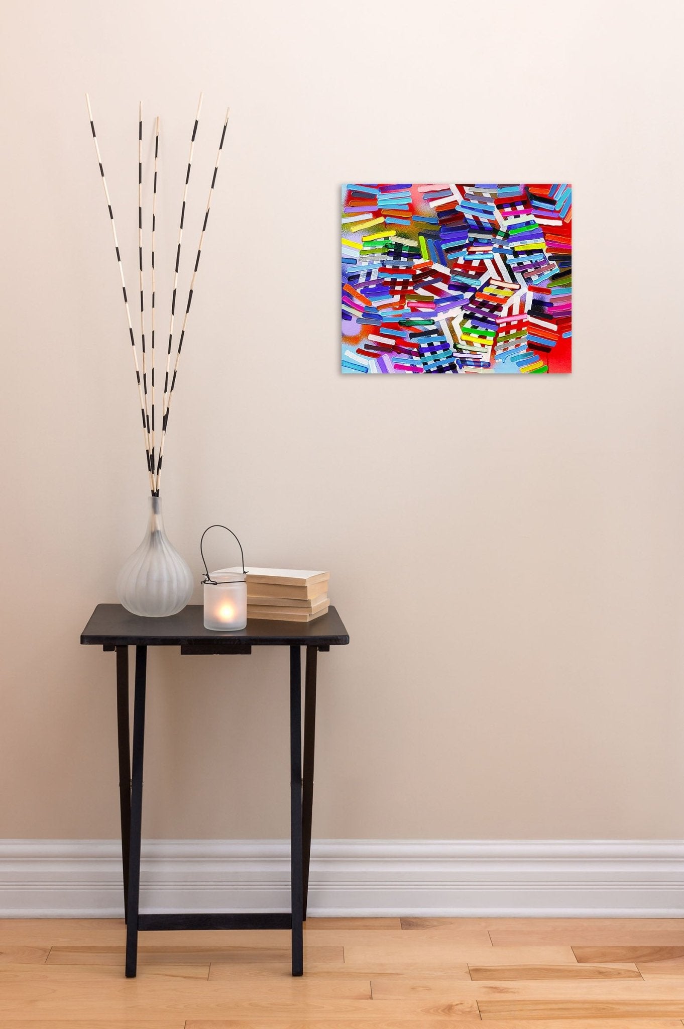 Crazy Feeling Of Want - Martina Nehrling - Abstract Painting - Ideelart