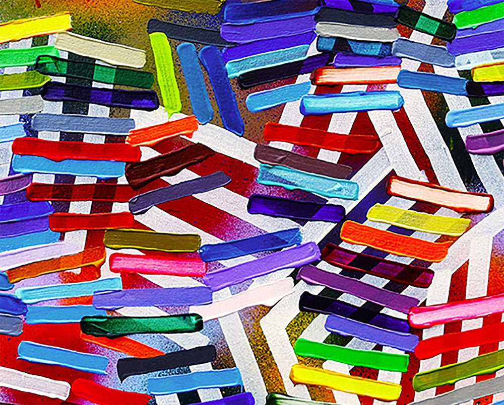 Crazy Feeling Of Want - Martina Nehrling - Abstract Painting - Ideelart