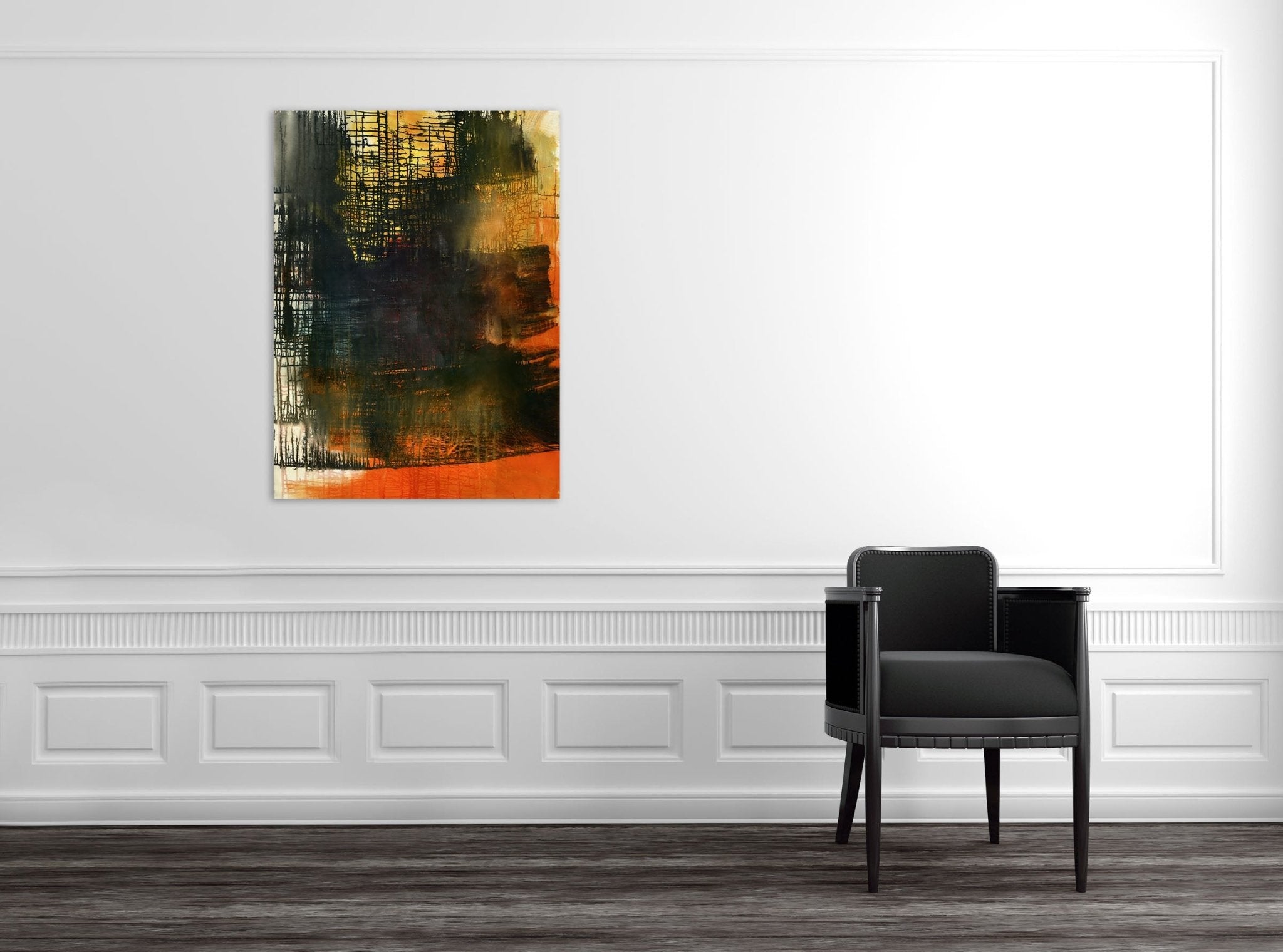 Orquevaux 9 - Yari Ostovany - Abstract Painting - Ideelart