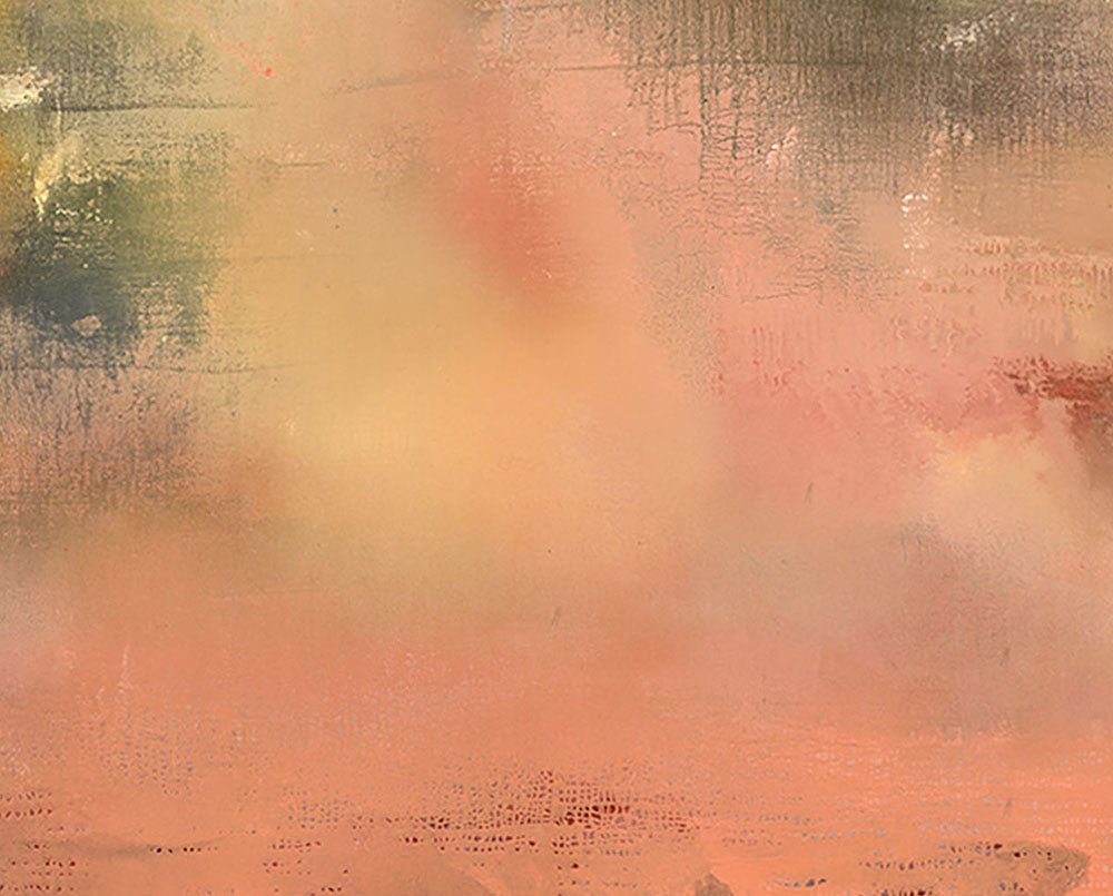 Fragments of Poetry and Silence 45 (For Pablo Neruda) - Yari Ostovany - Abstract Painting - Ideelart