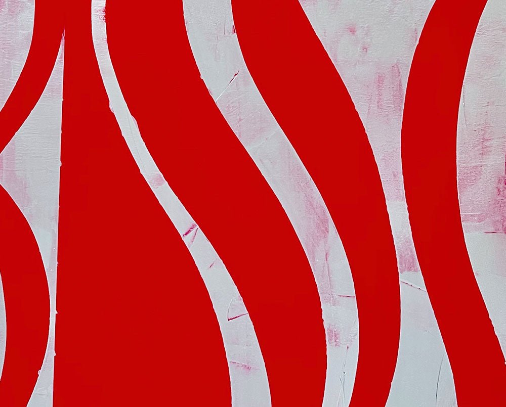 Opposing Currents no.I - Gudrun Mertes - Frady - Abstract Painting - Ideelart