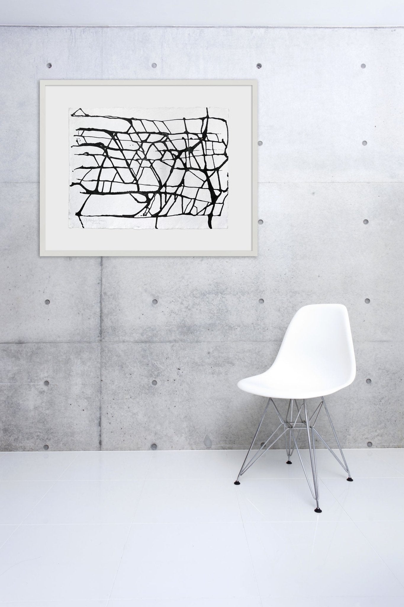 City moves II - Gudrun Mertes - Frady - Abstract Painting - Ideelart