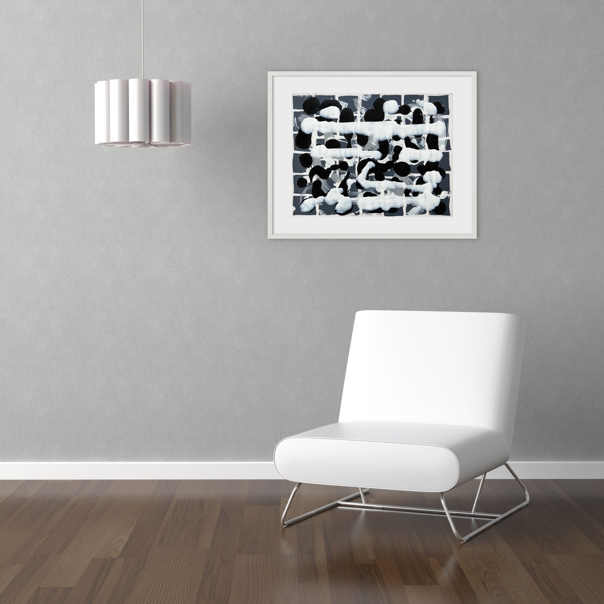 Clouds - Gudrun Mertes - Frady - Abstract Painting - Ideelart