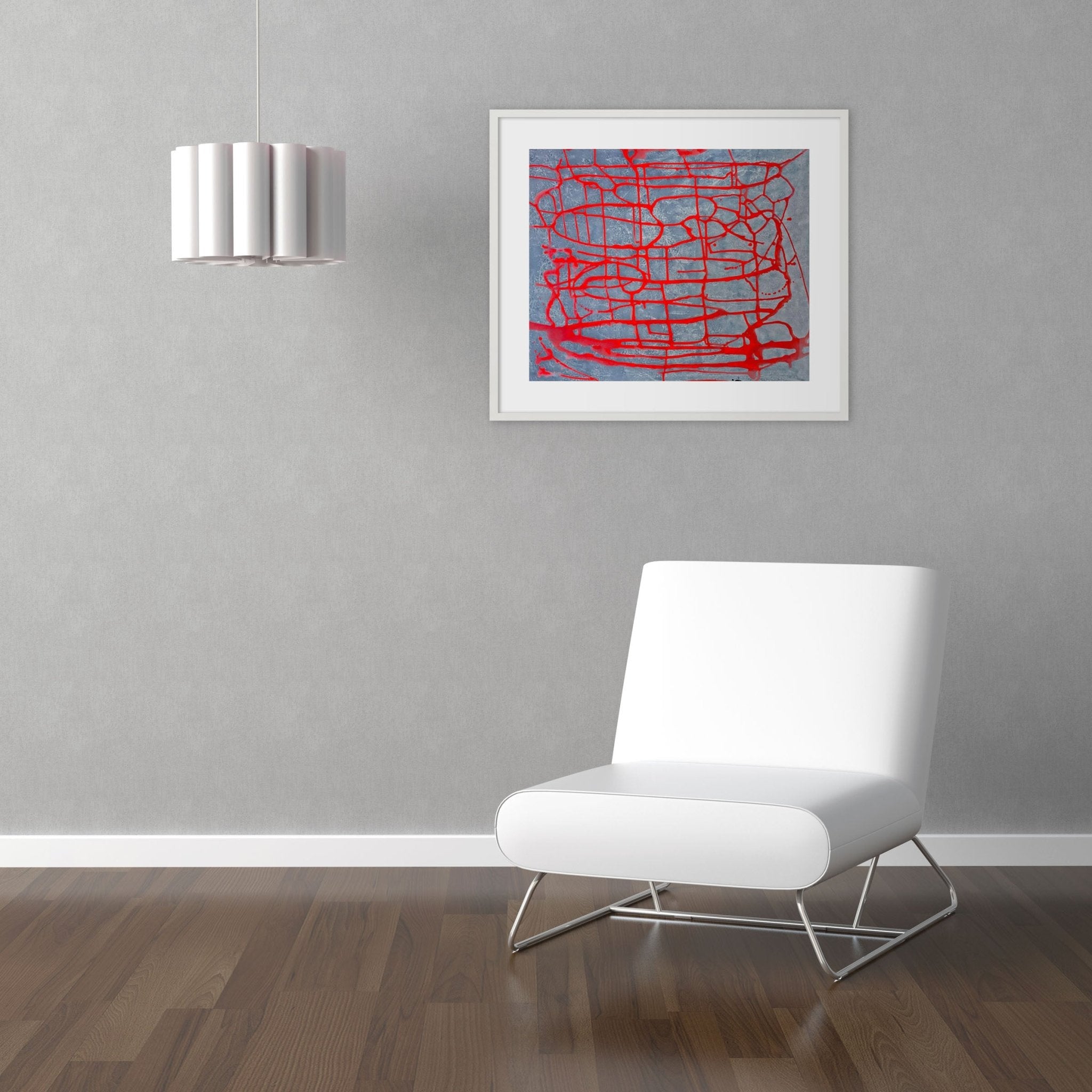 Love Letter - Gudrun Mertes - Frady - Abstract Painting - Ideelart