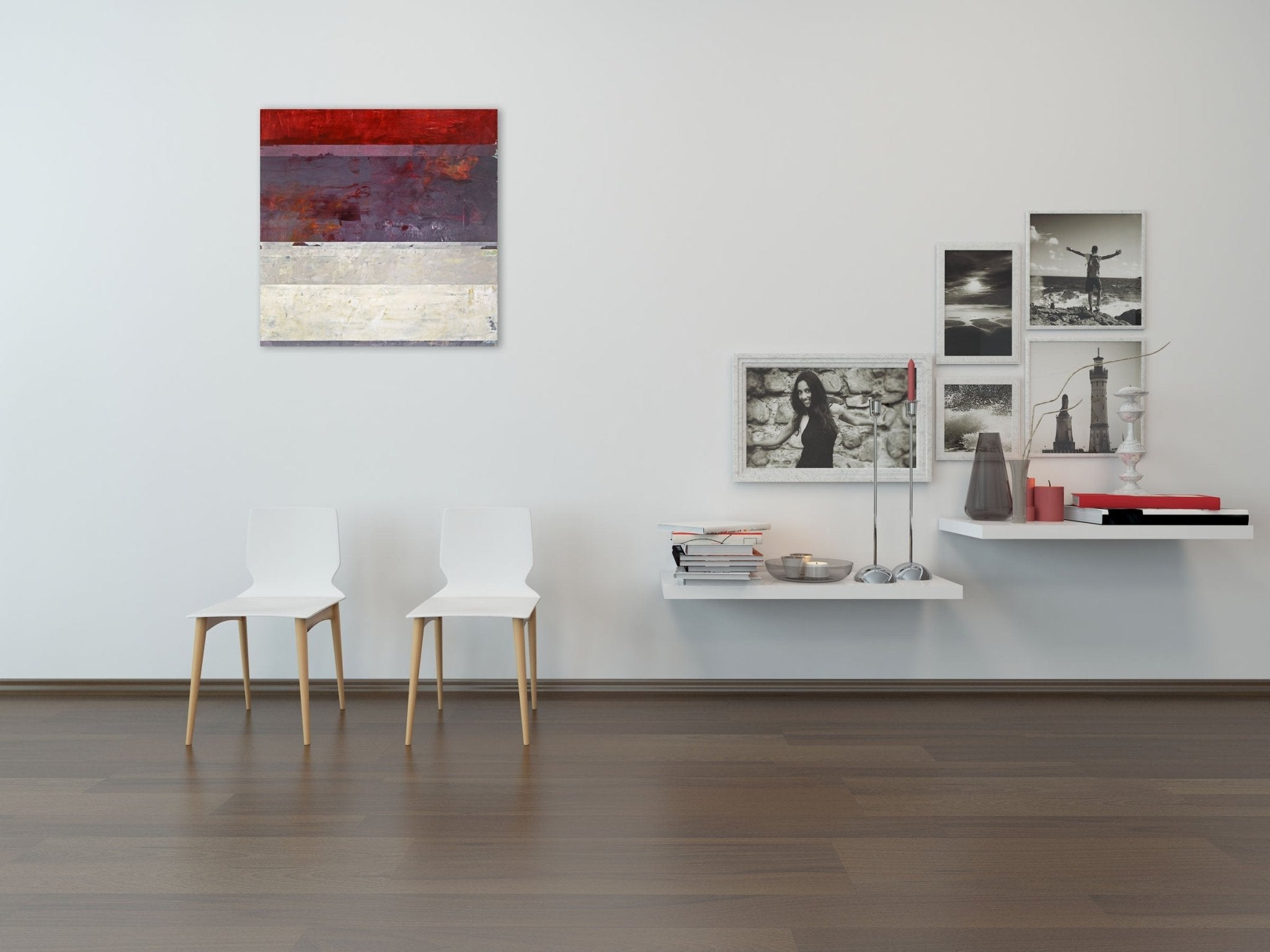 Lorenzo's Riddle - Clay Johnson - Abstract Painting - Ideelart