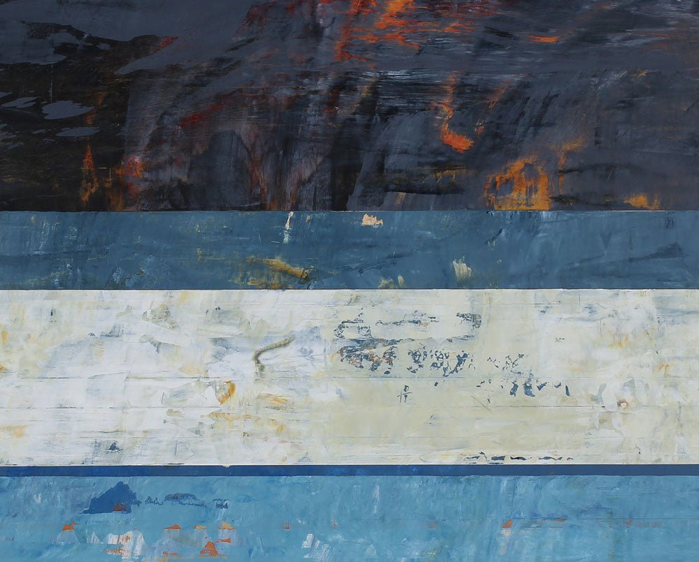 The Big Spill - Clay Johnson - Abstract Painting - Ideelart