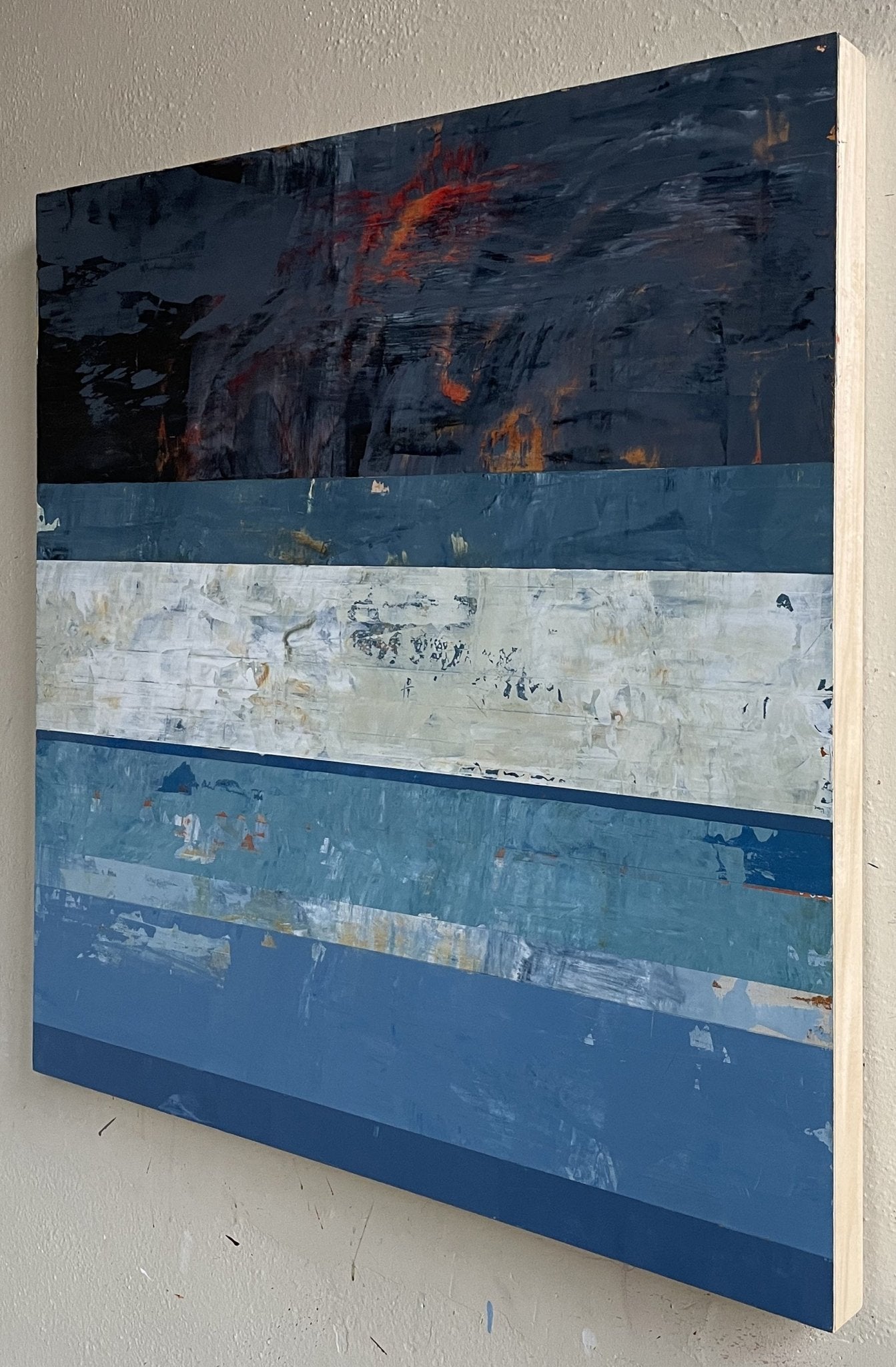 The Big Spill - Clay Johnson - Abstract Painting - Ideelart