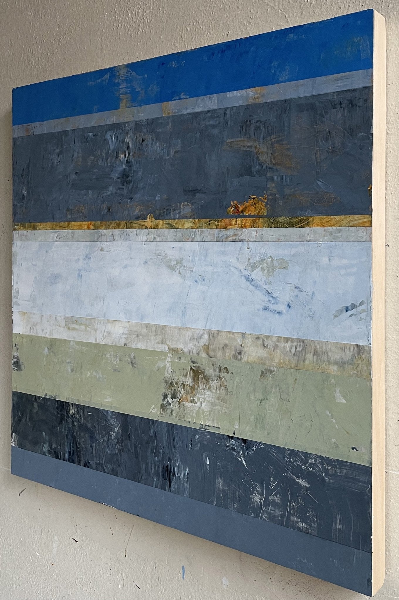 Andrew's Refrain - Clay Johnson - Abstract Painting - Ideelart