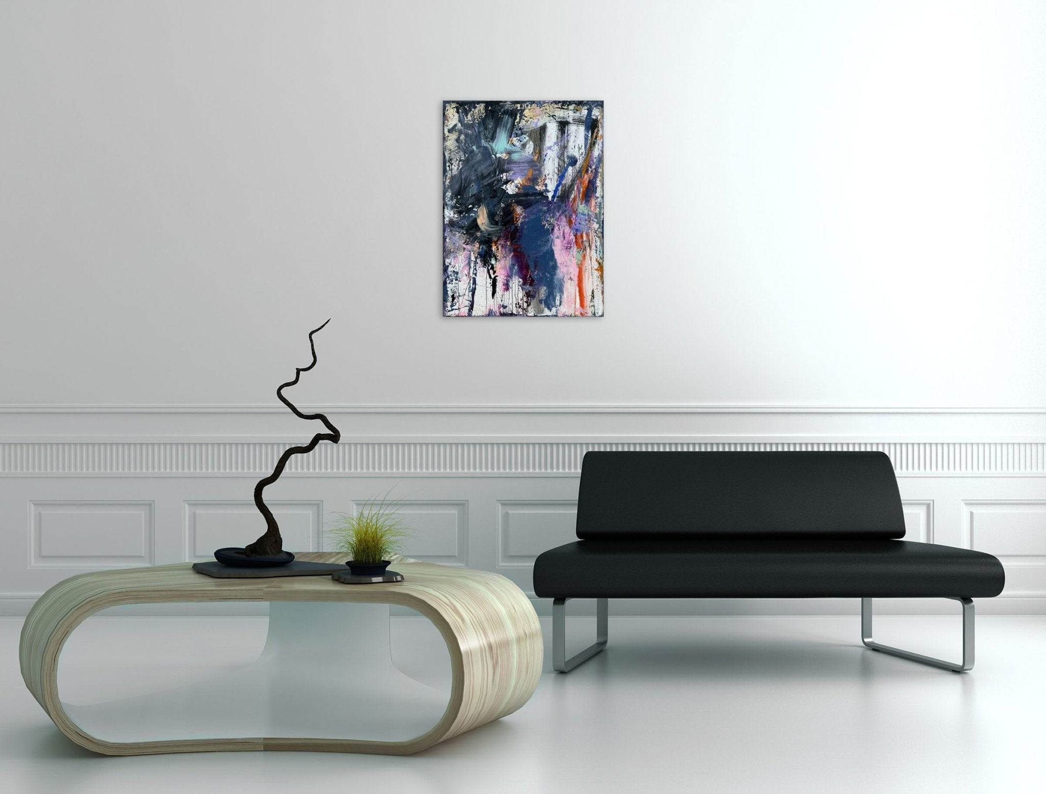 Root Down - Tommaso Fattovich - Abstract Painting - Ideelart