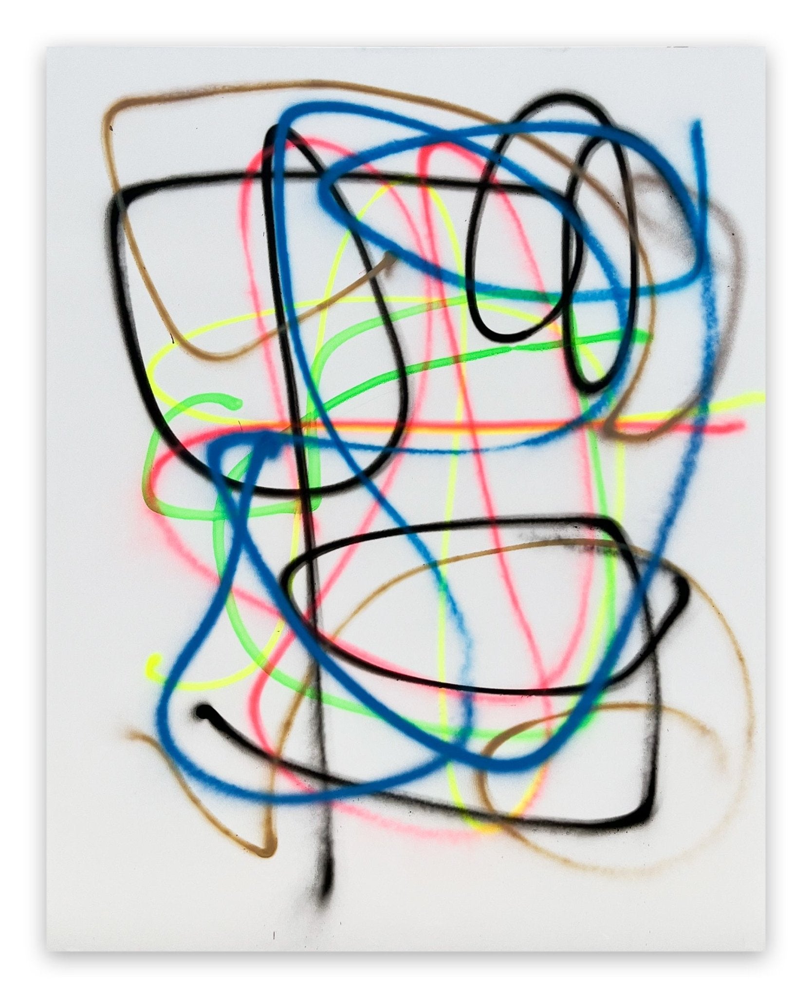 Judo Chop Freestyle - Tommaso Fattovich - Abstract Painting - Ideelart