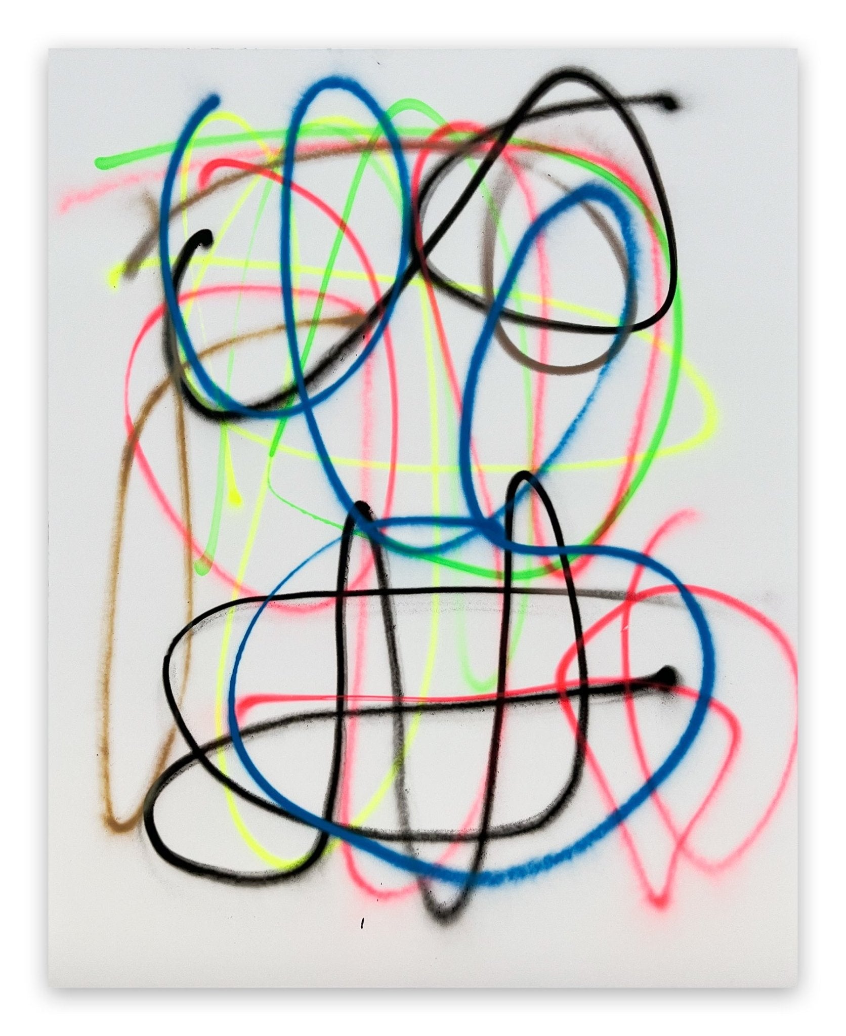 Judo Chop Freestyle - Tommaso Fattovich - Abstract Painting - Ideelart