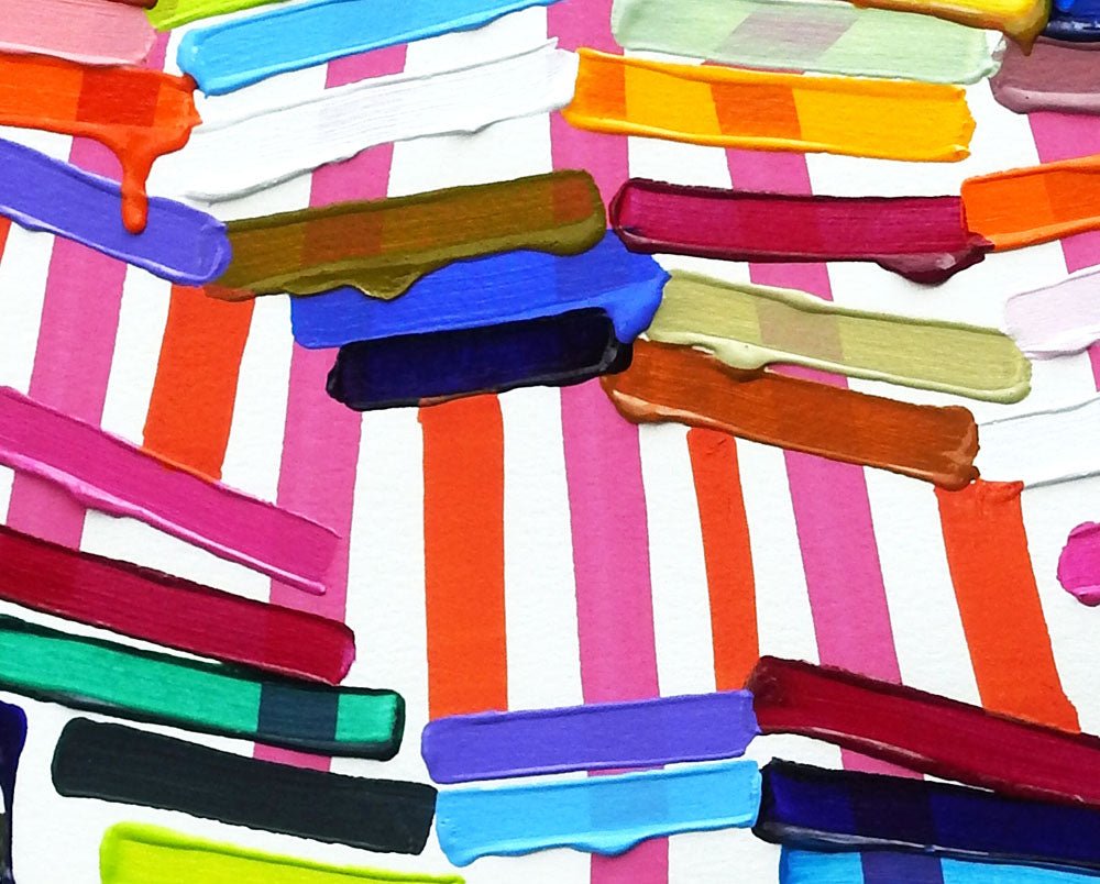 Bulk Candy - Martina Nehrling - Abstract Painting - Ideelart