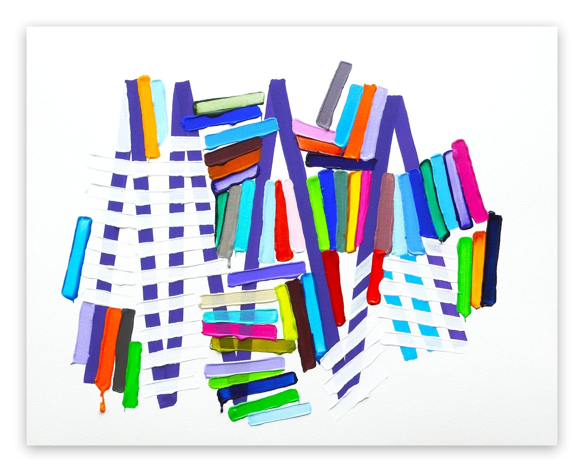 Leaning In - Martina Nehrling - Abstract Painting - Ideelart