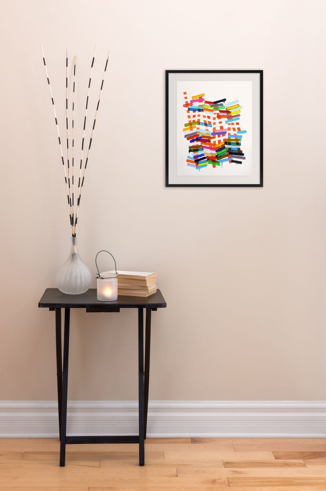 Greetings From Chicago - Martina Nehrling - Abstract Painting - Ideelart