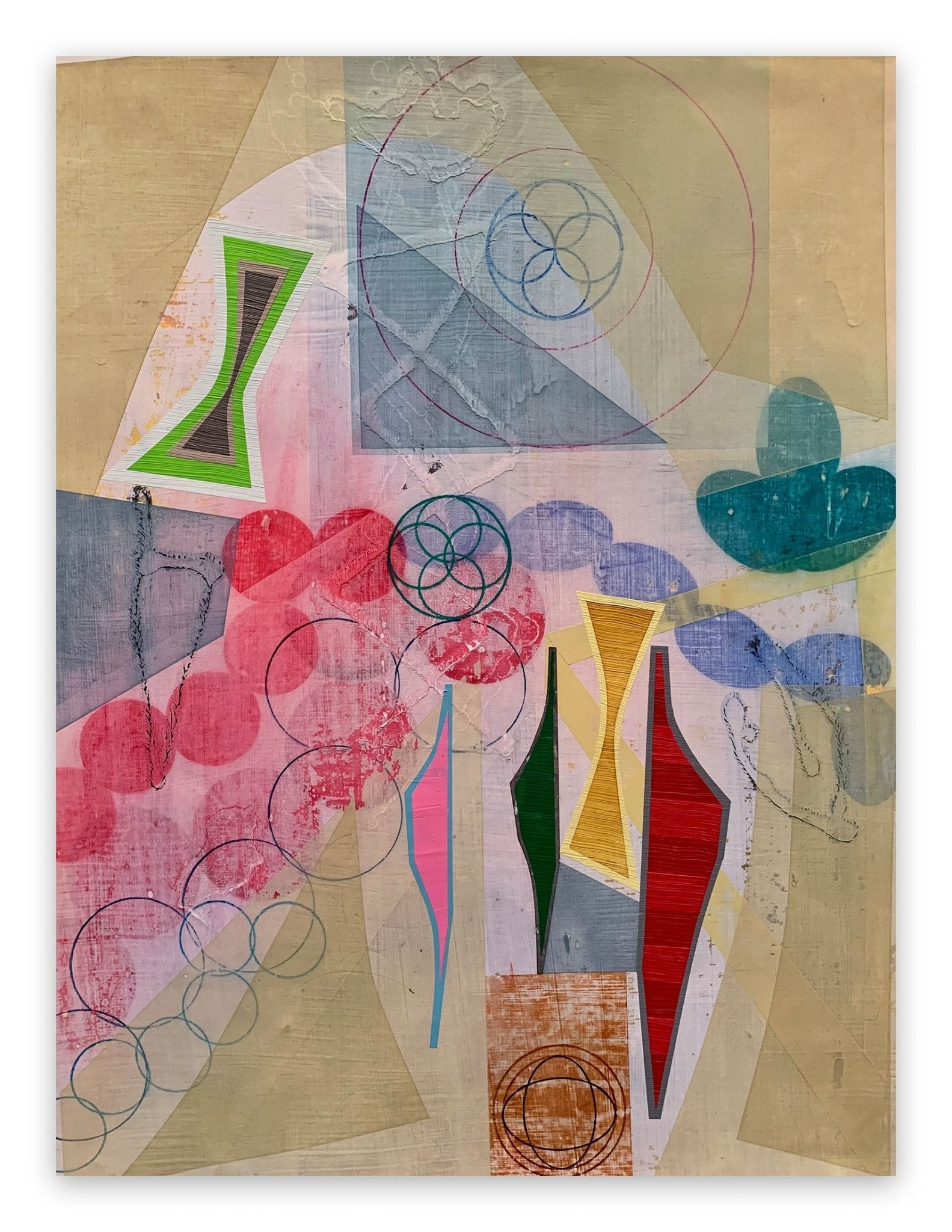 Iterations (Procession) - Michael Barringer - Abstract Painting - Ideelart