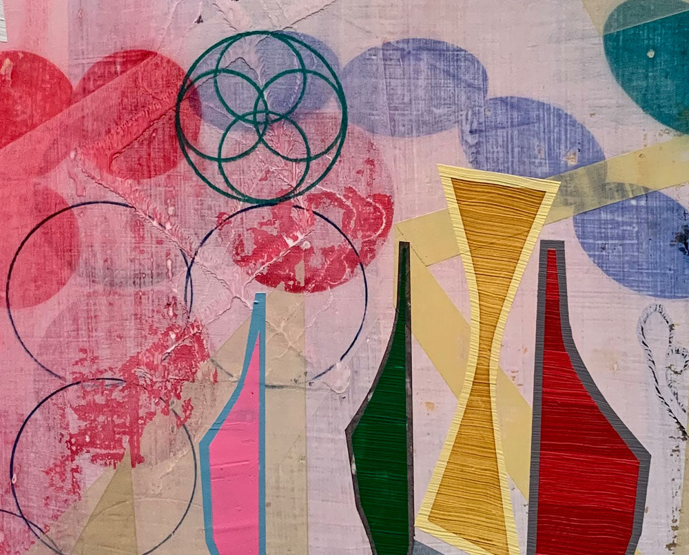 Iterations (Procession) - Michael Barringer - Abstract Painting - Ideelart