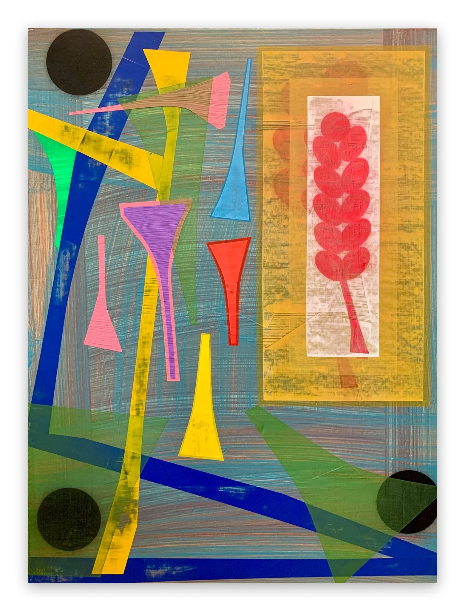 Iterations (Jazz I) - Michael Barringer - Abstract Painting - Ideelart