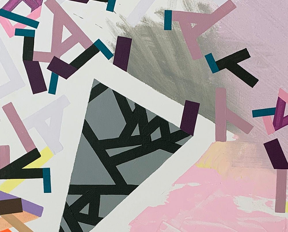 Alpha Geeshkke - Philippe Halaburda - Abstract Painting - Ideelart