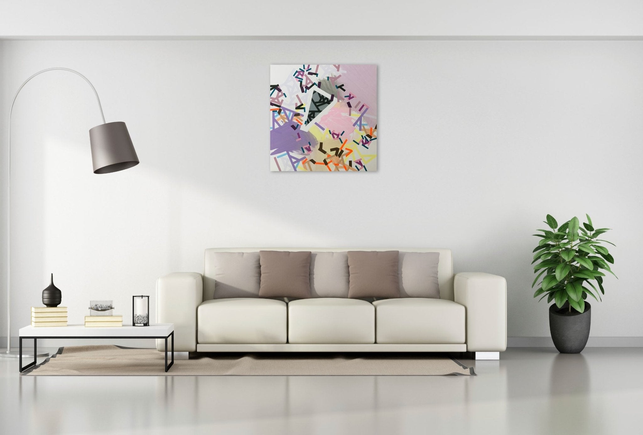 Alpha Geeshkke - Philippe Halaburda - Abstract Painting - Ideelart