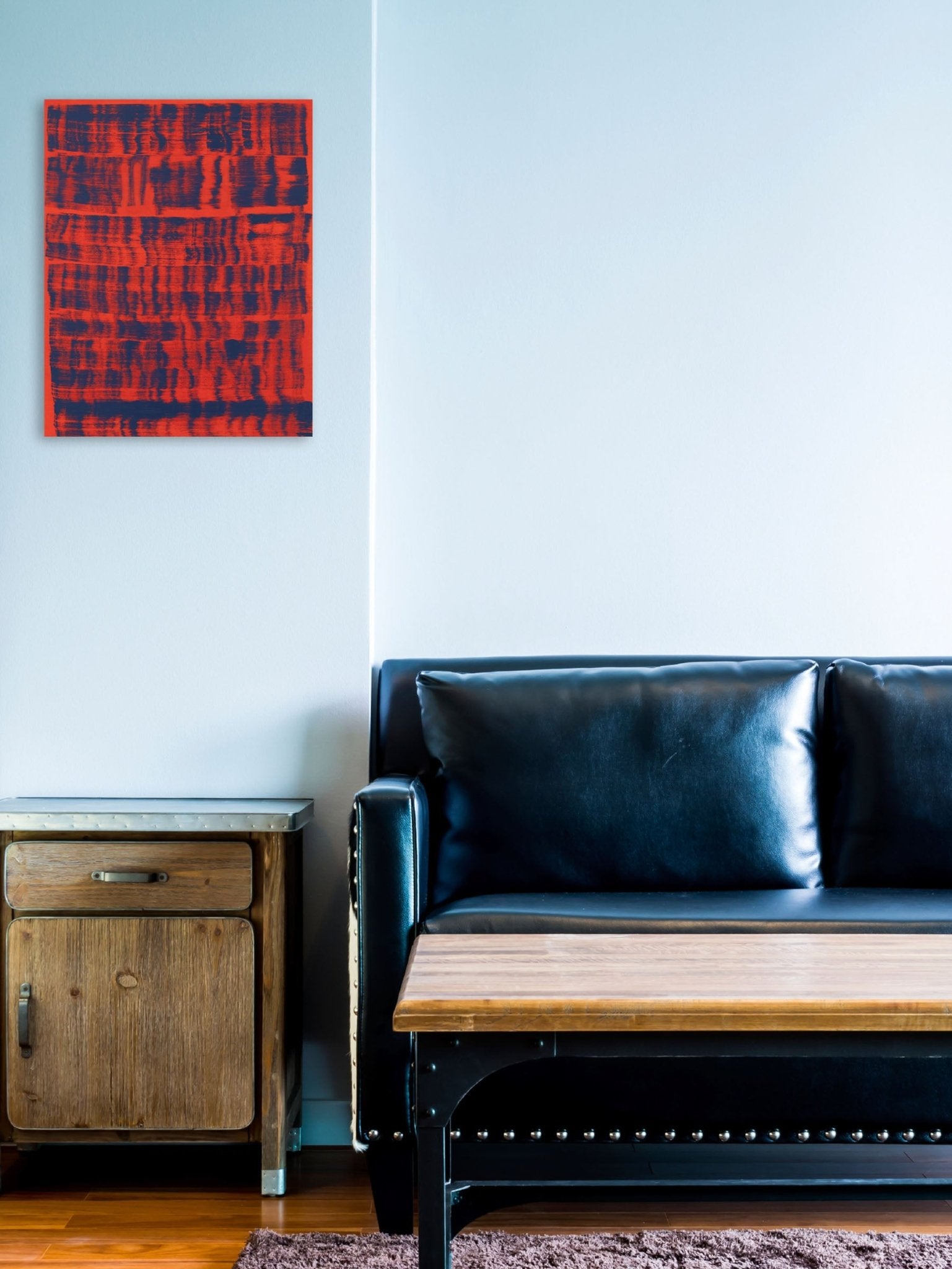 Old Flame - Emily Berger - Abstract Painting - Ideelart