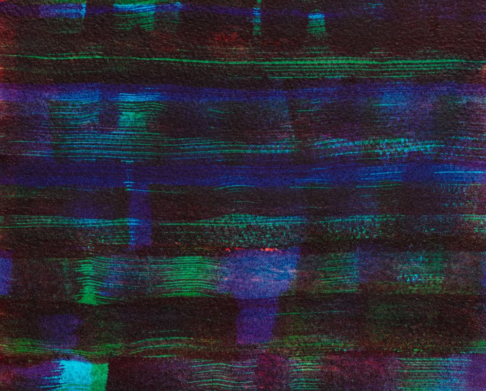 Untitled 13 (Blues) - Emily Berger - Abstract Painting - Ideelart