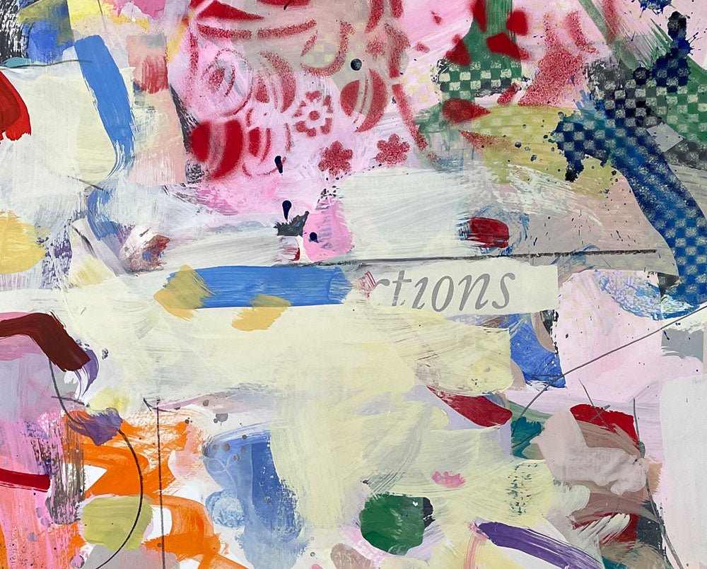 Reflection - Gina Werfel - Abstract Painting - Ideelart