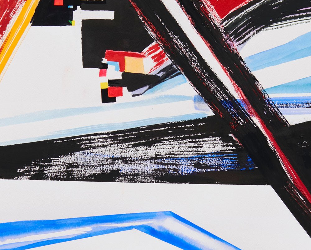 Jette 2 - Laura Newman - Abstract Painting - Ideelart