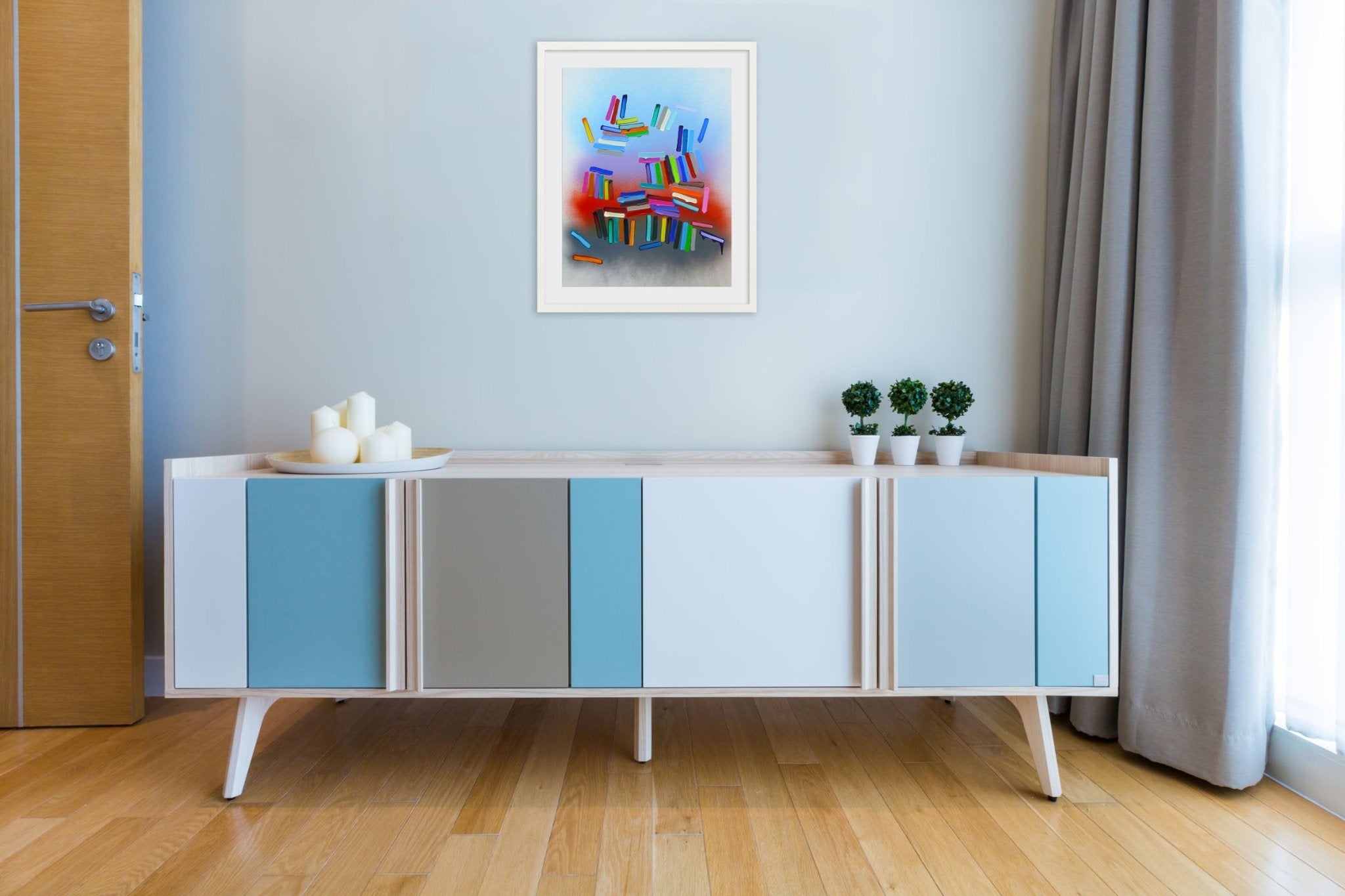 Saudade - Martina Nehrling - Abstract Painting - Ideelart