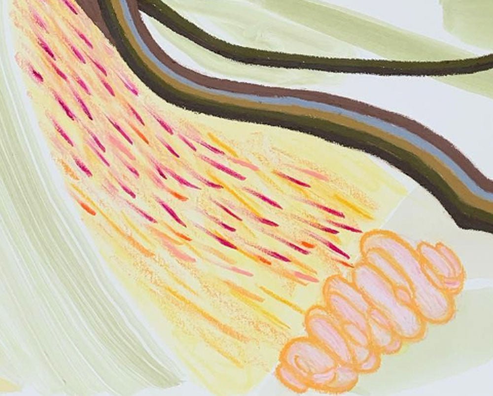 Minoan Stories 6 - Jessica Snow - Abstract Painting - Ideelart