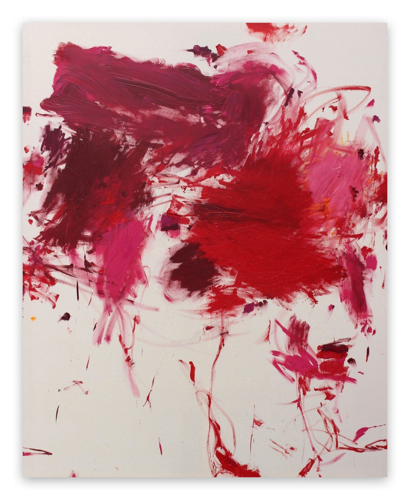 Getting high on red - Daniela Schweinsberg - Abstract Painting - Ideelart