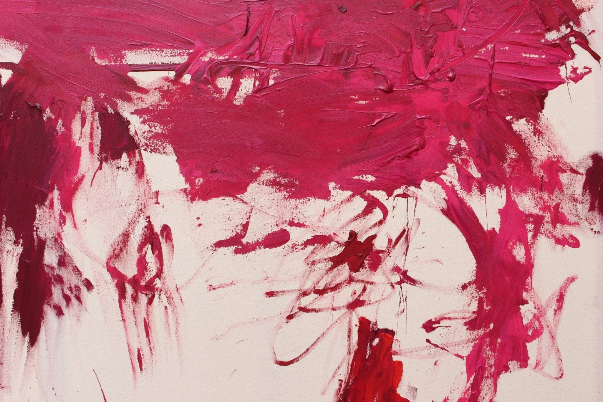 Getting high on red - Daniela Schweinsberg - Abstract Painting - Ideelart