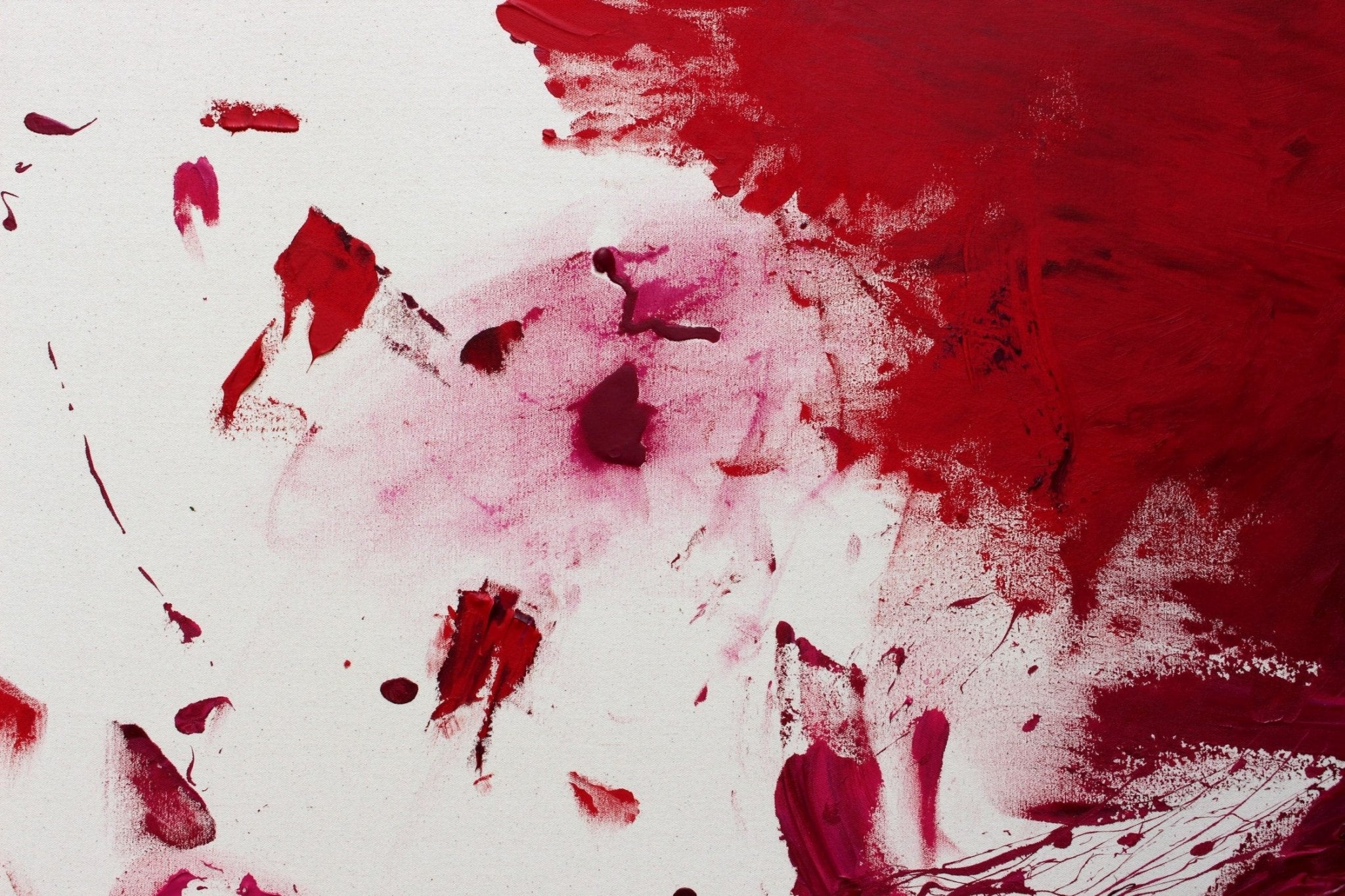 Getting high on red - Daniela Schweinsberg - Abstract Painting - Ideelart