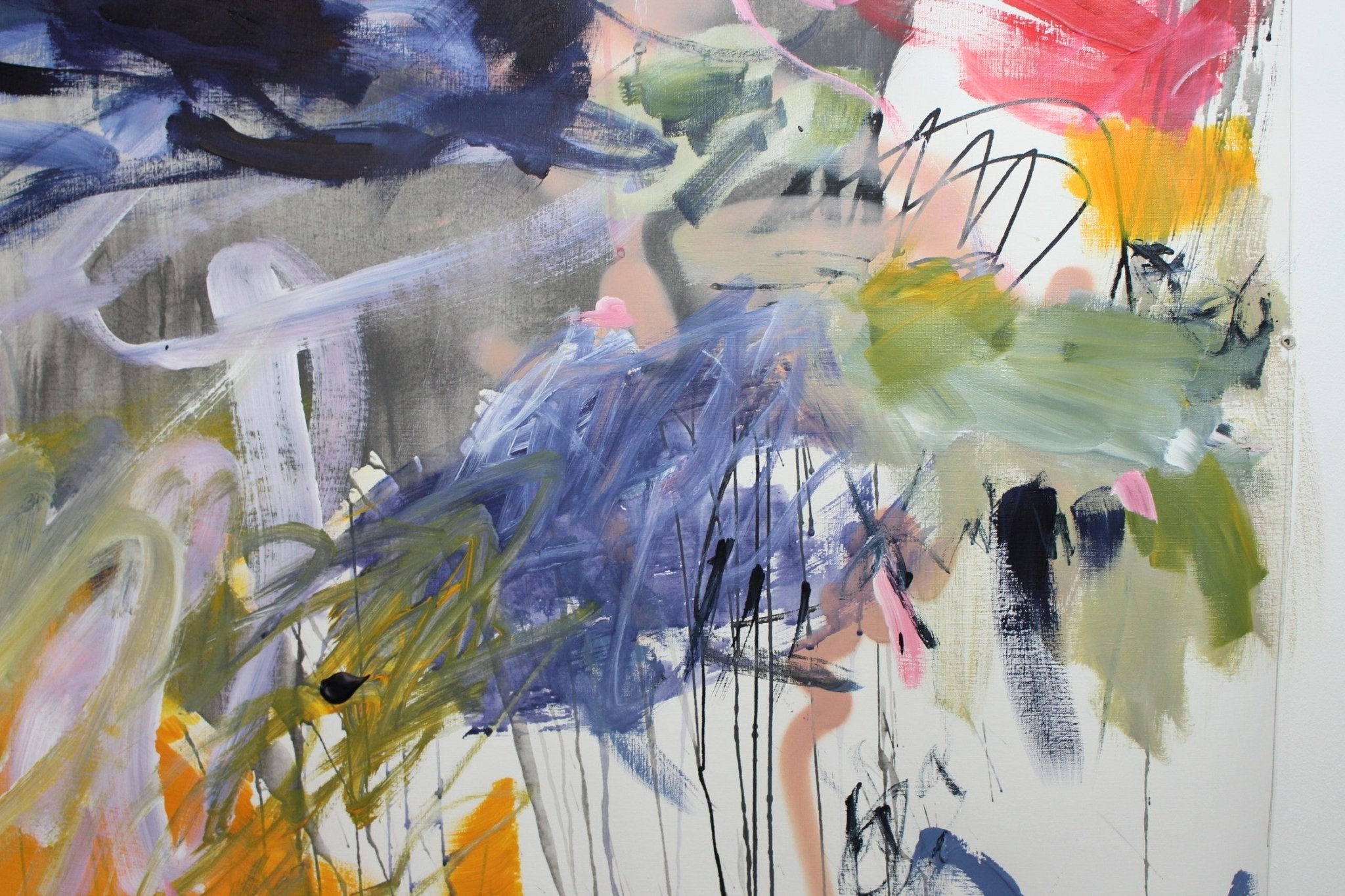 Summer wine - Daniela Schweinsberg - Abstract Painting - Ideelart