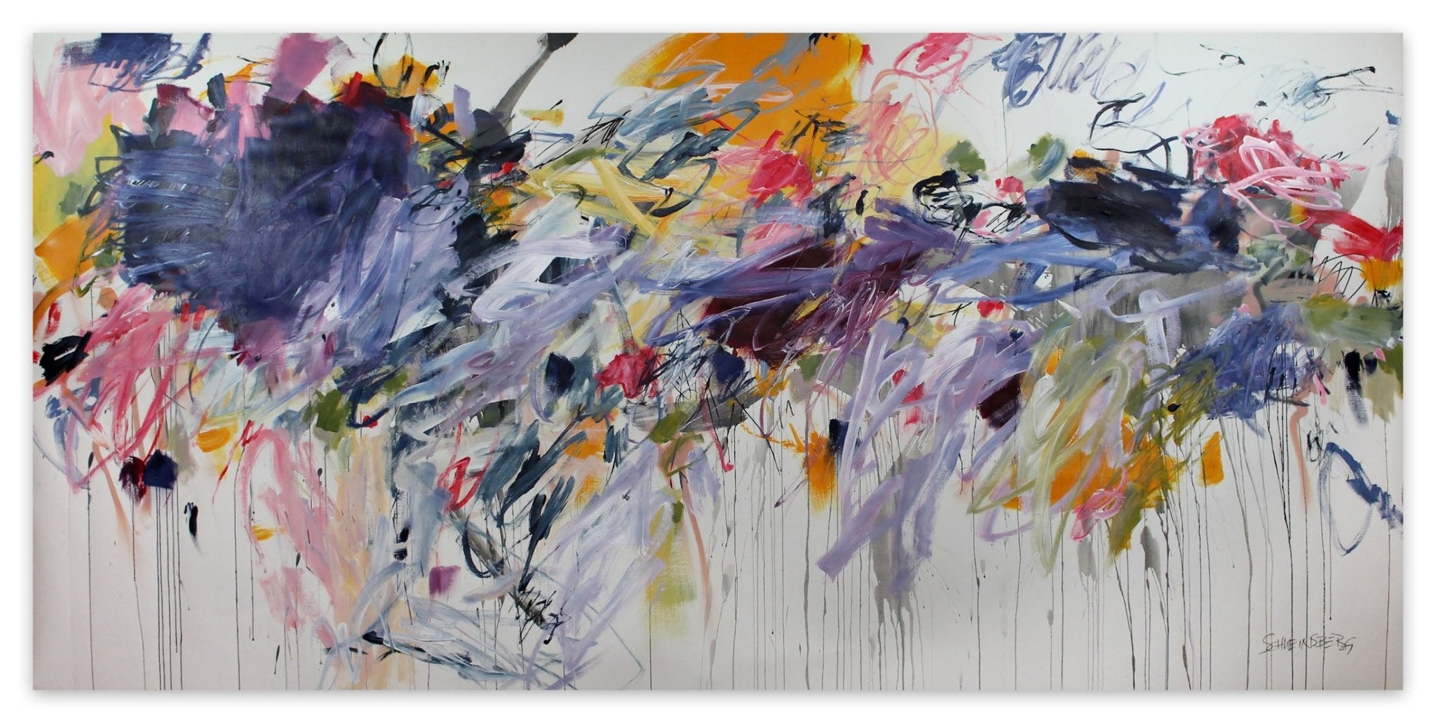 Summer wine - Daniela Schweinsberg - Abstract Painting - Ideelart