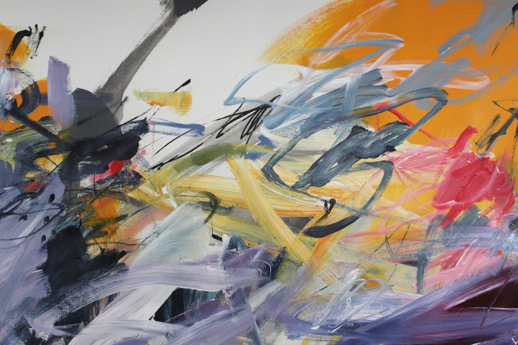 Summer wine - Daniela Schweinsberg - Abstract Painting - Ideelart