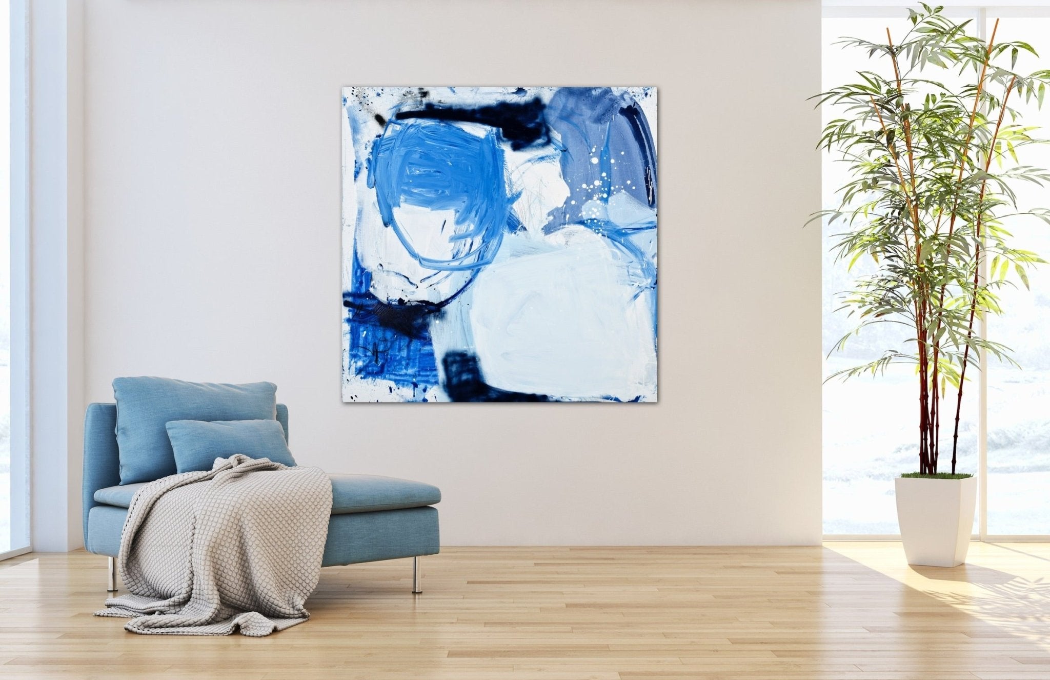 Right from the source - Manuela Karin Knaut - Abstract Painting - Ideelart