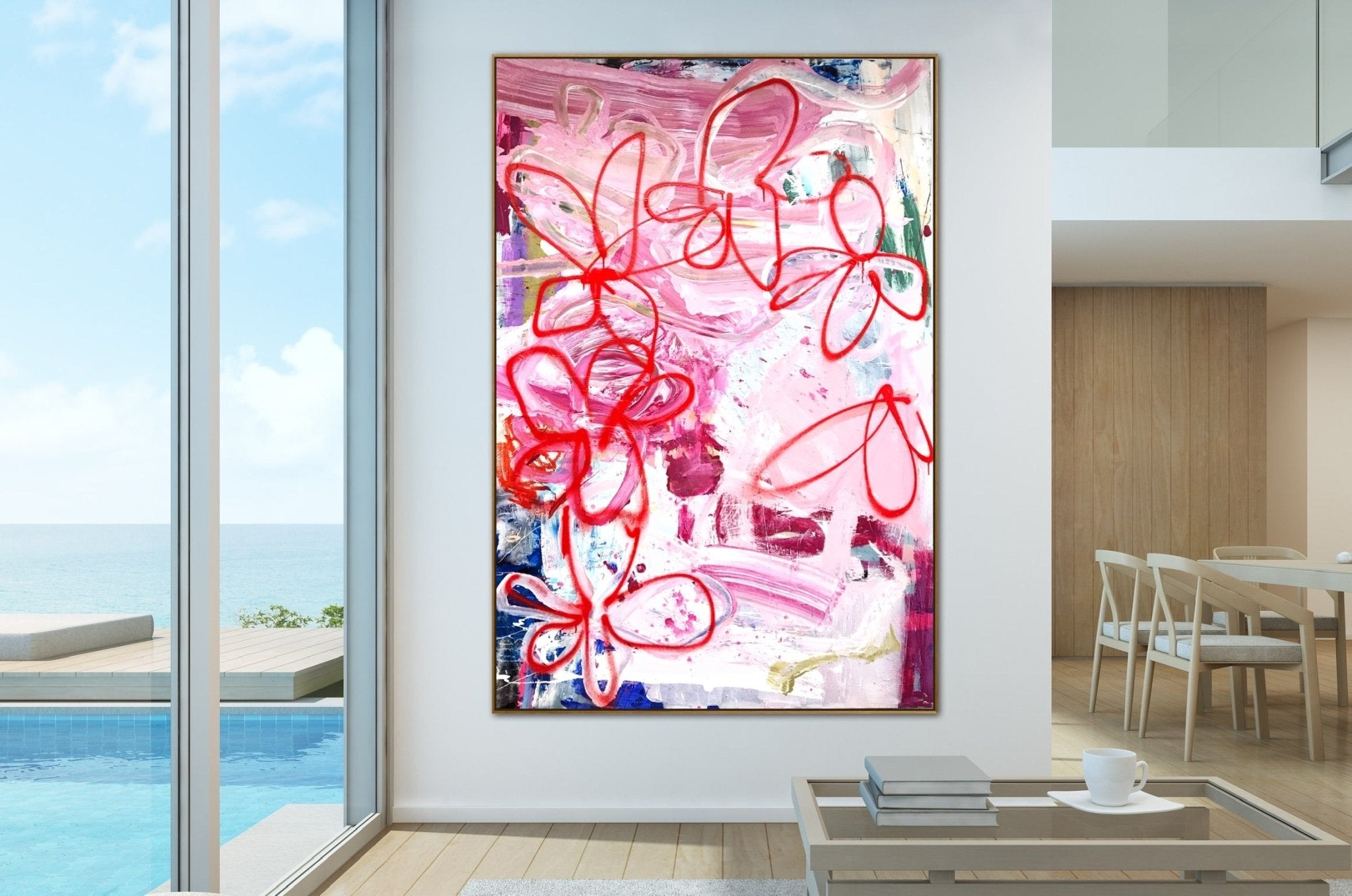 Zest for life A - Manuela Karin Knaut - Abstract Painting - Ideelart