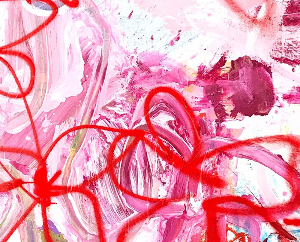 Zest for life B - Manuela Karin Knaut - Abstract Painting - Ideelart