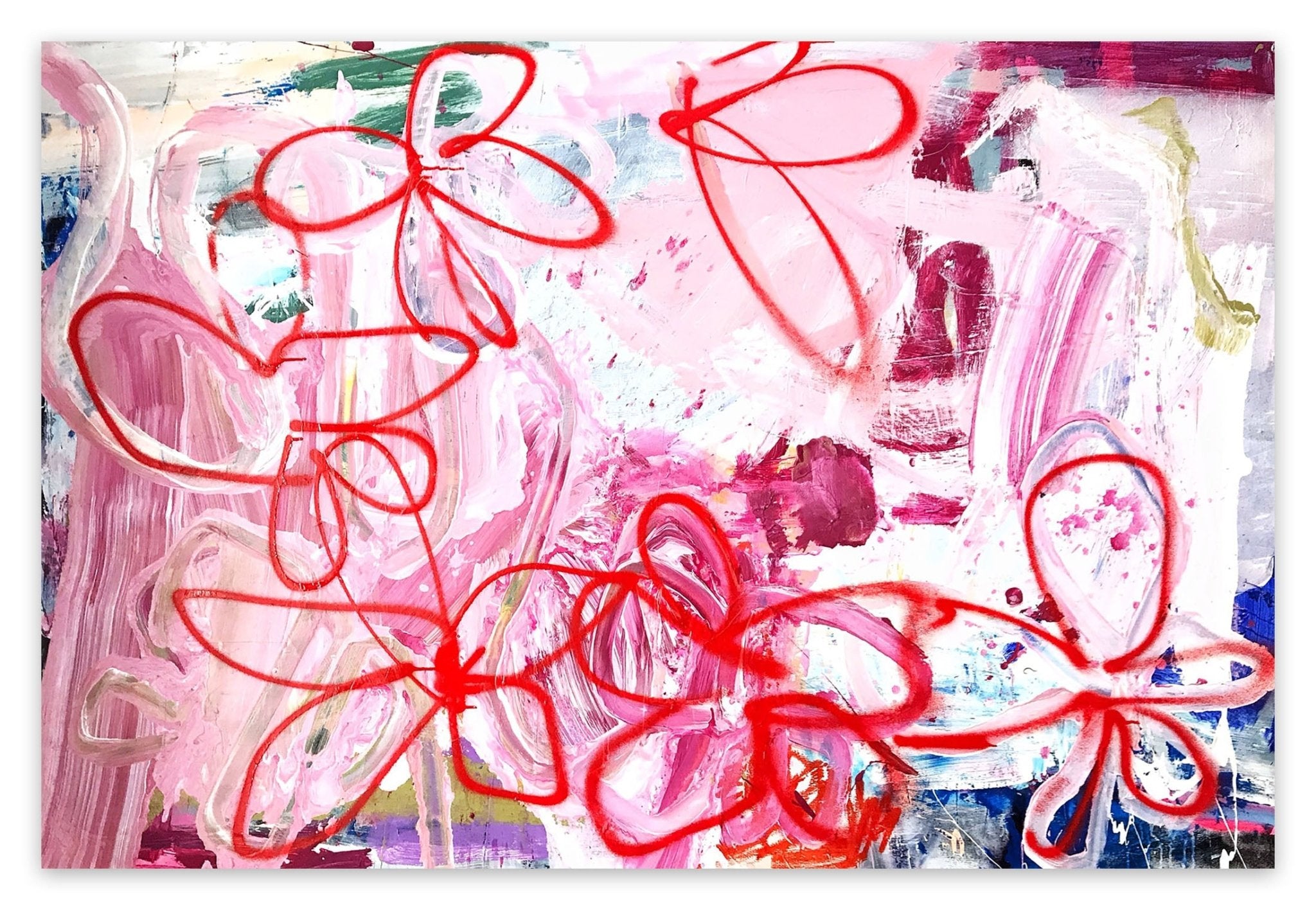 Zest for life B - Manuela Karin Knaut - Abstract Painting - Ideelart