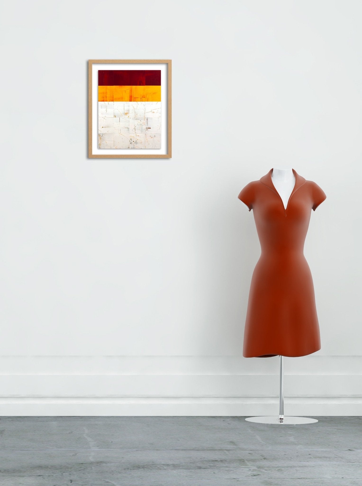 West 93rd Street - Matthew Langley - Abstract Painting - Ideelart