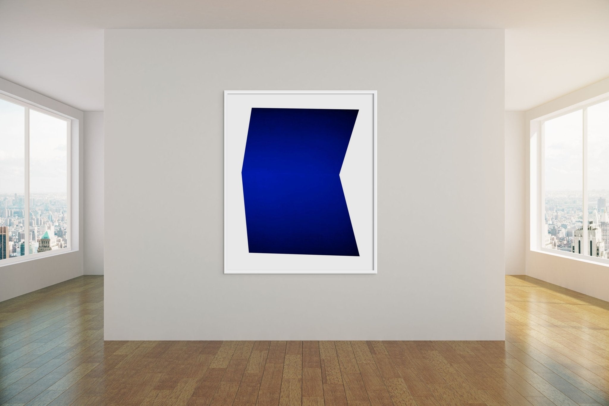 Color Kinesthesia 4A7 - Blue - Anne Katrine Senstad - Abstract Photography - Ideelart